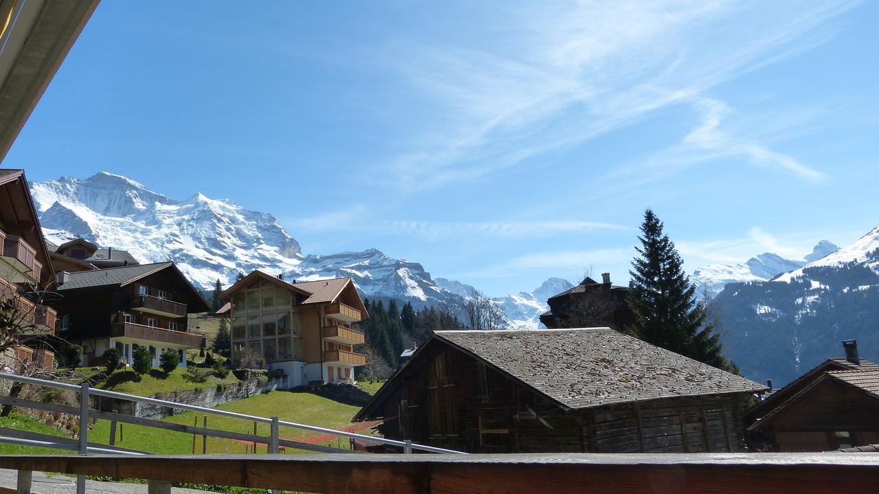 Chalet Am Acher 3 Wengen Kültér fotó
